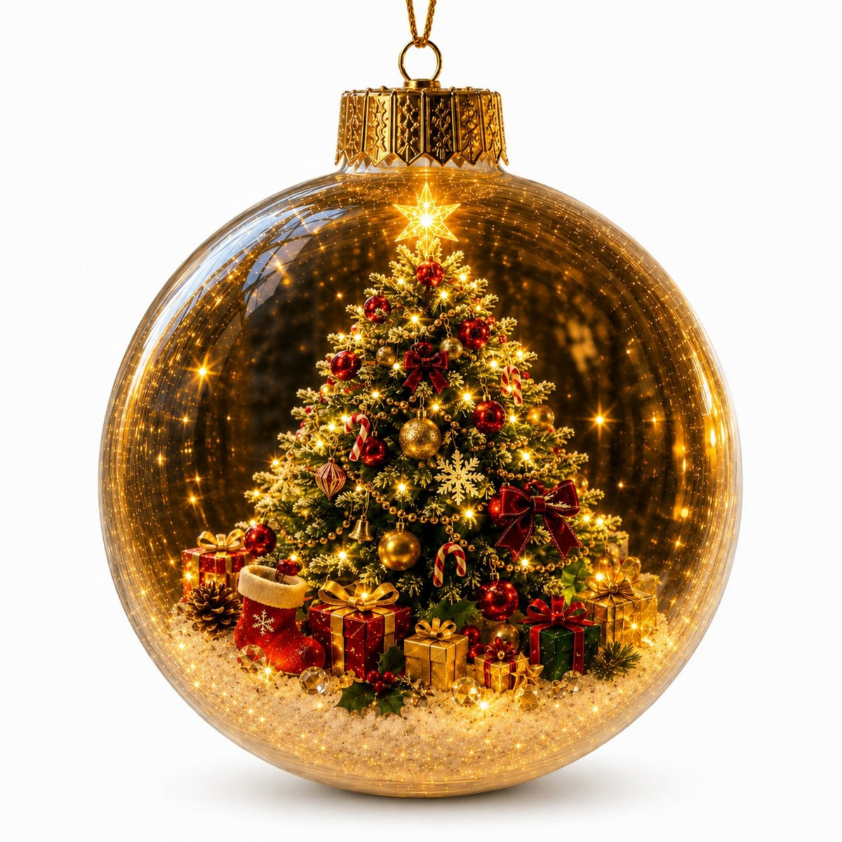 🎅 Take the magic of Christmas home with this glowing miniature three-dimensional model!🎄✨