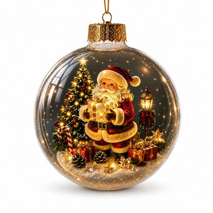 🎅 Take the magic of Christmas home with this glowing miniature three-dimensional model!🎄✨