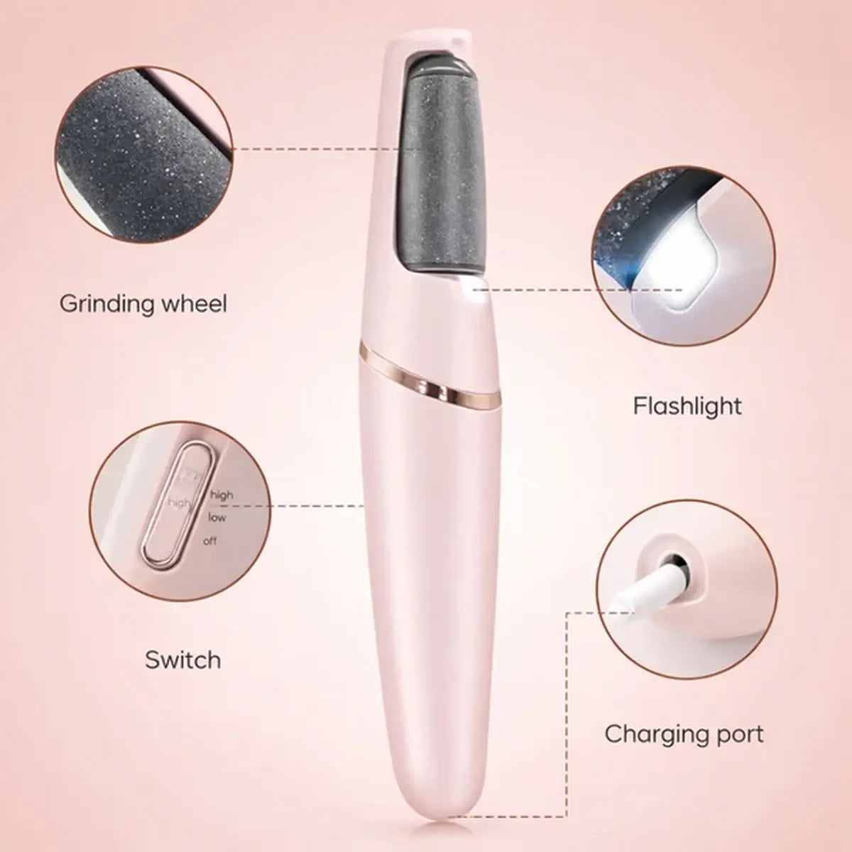 🔥LAST DAY SALE! 50% OFF!🔥Electric Callus Remover for Softer, Smoother Feet