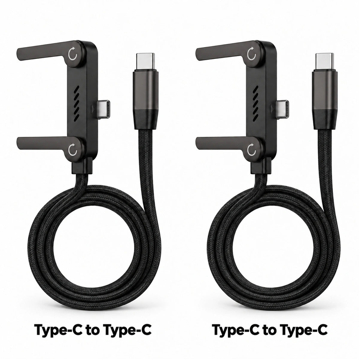🔥LAST DAY SALE! 50% OFF!🔥Charge & Watch Hands-Free — Fast Charging Cable with Foldable Phone Stand